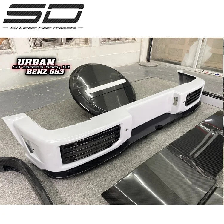 Urban Style Dry Carbon Fiber Car Body Kit For Mercedes Benz G-Class