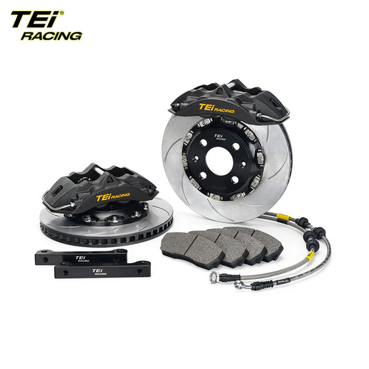 TEiRacing P41-super Big Brake Kit Front 4 Pot Caliper with 286/296 mm