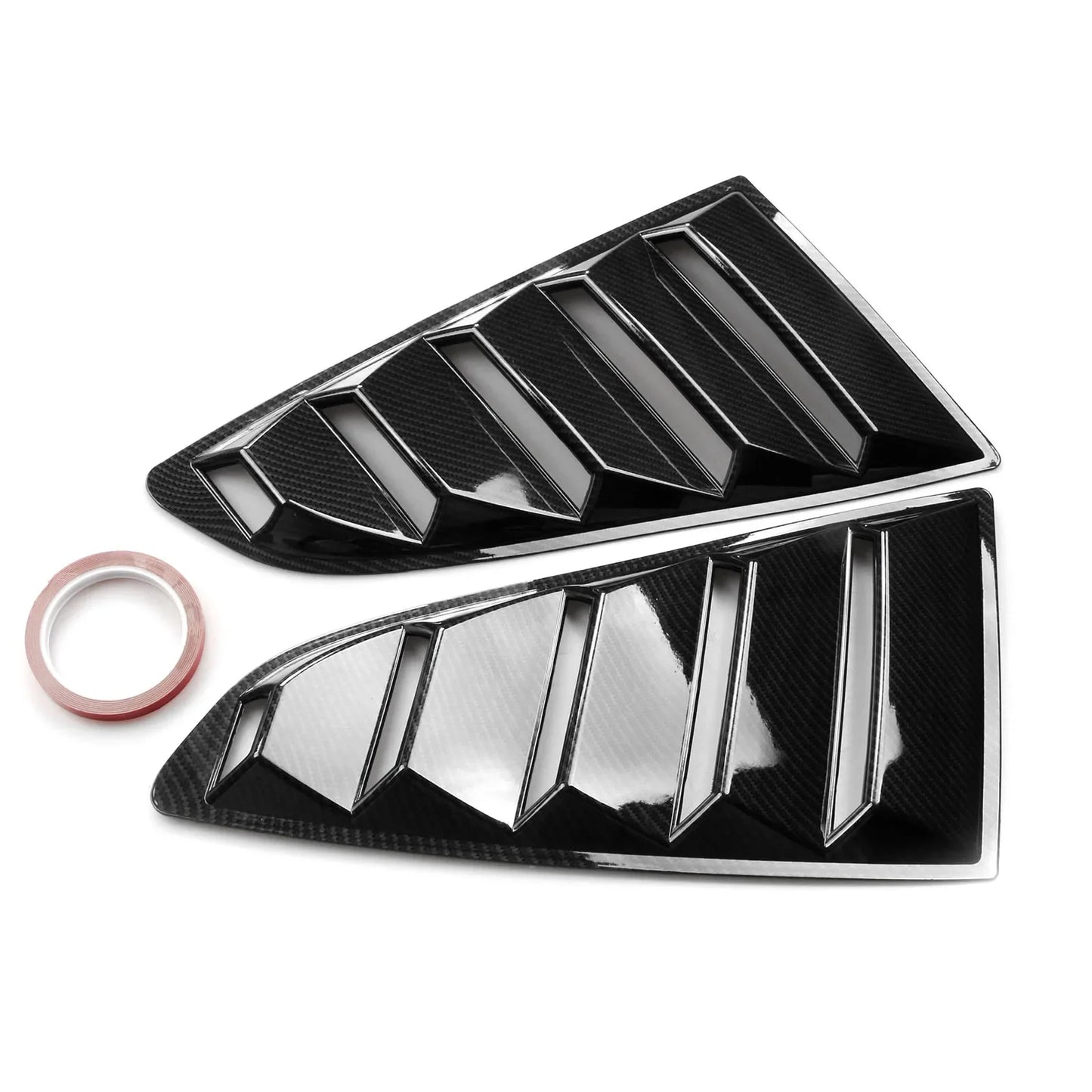 Rear Quarter Window Louvers Side Air Vent Cover Windshield Fit For