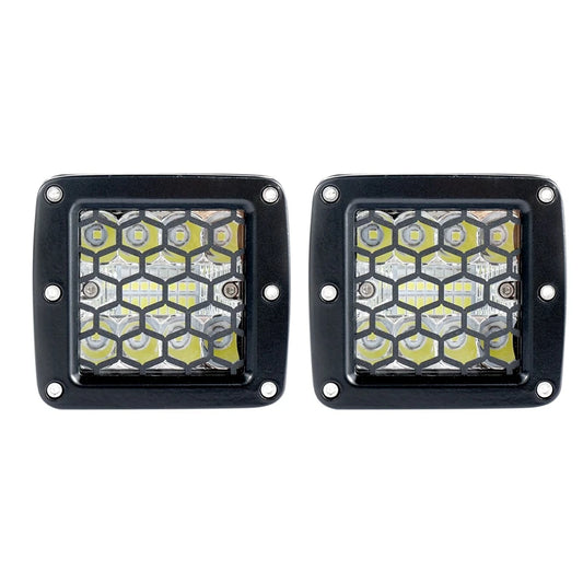 3 Inch Flush Mount Work Light LED Spot Flood Light Bar Aluminum Bright