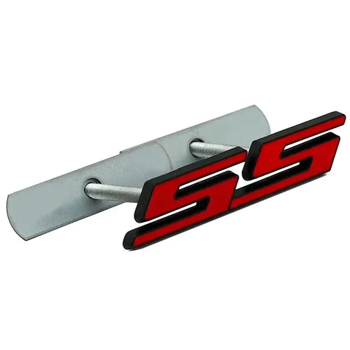 9X1.8CM Metal Letter Emblem Badge Decal for Chevrolet SS Aveo Cruze