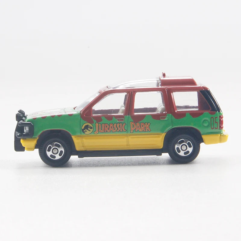 TAKARA TOMY TOMICA diecast alloy Model 141 Jurassic Dinosaur Park