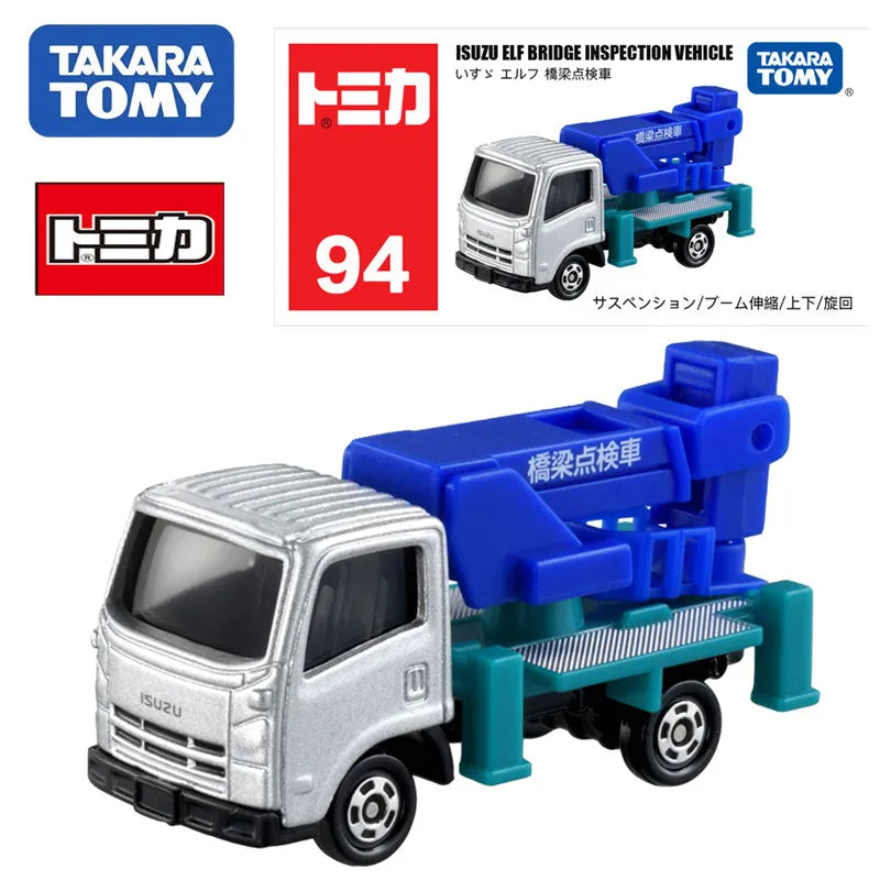 TAKARA TOMY Tomica NO.94 Isuzu Bridge Maintenance Vehicle Motor