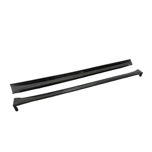 A pair of high-quality top style 3K carbon fiber side skirts for Tesla