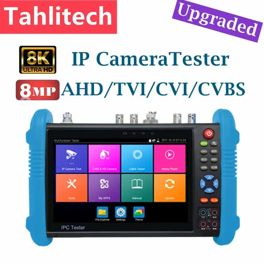 Upgrade Newest IPC9800Pro CCTV IPC Tester Supports 8K IP Camera