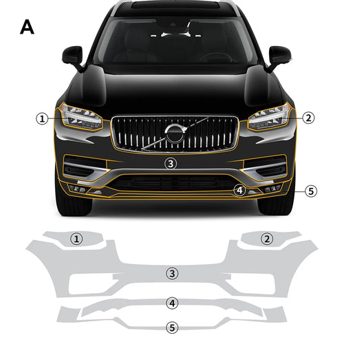 TPU Car Paint Protection Film PPF For volvo xc 90 inscription