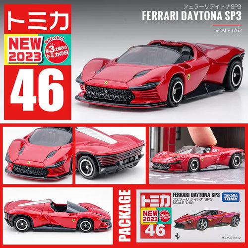 Takara Tomy Tomica Ferrari 1/62 Mini Diecast Alloy Model Car Toys