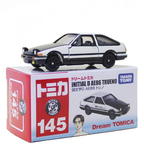 TAKARA TOMY Dream Tomica 145 Initial D Toyota AE 86 Trueno Diecast