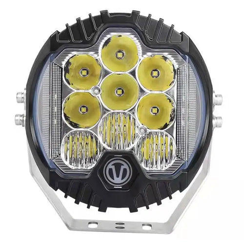 ZK20 LED fog driving light 7 inch 90w 3000K 4300K yellow off road spot