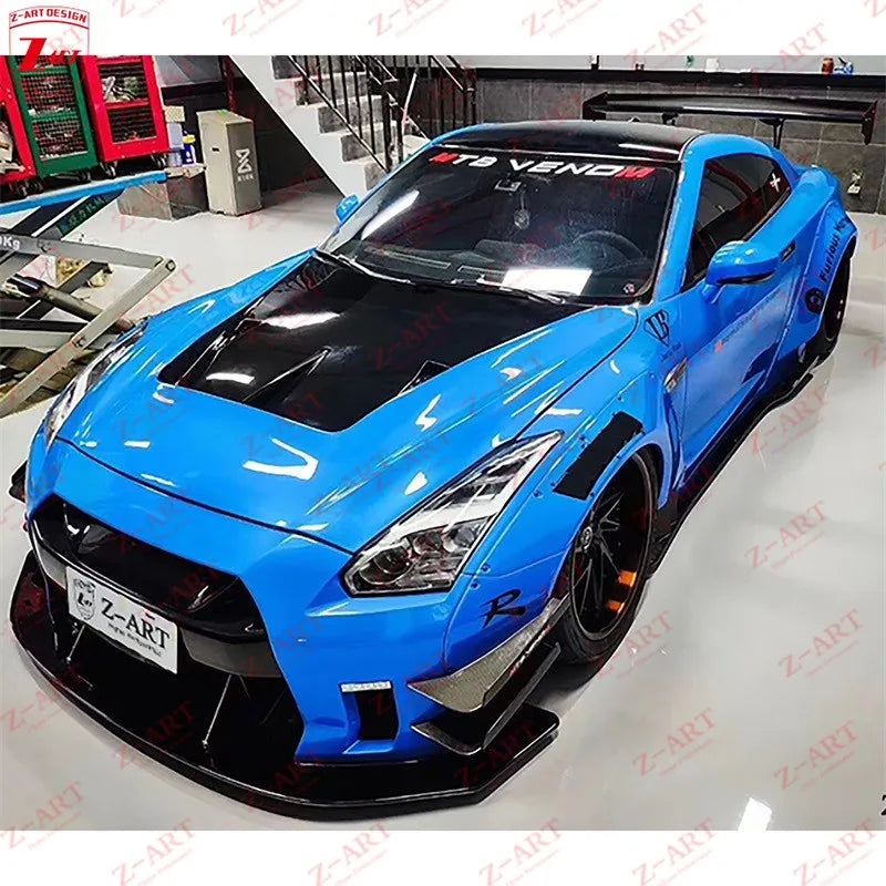 Z-ART for GTR R35 Wide Body Kit for Nissan GTR Retrofit Wide Body Kit