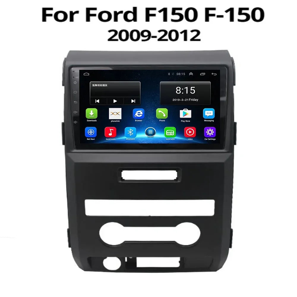 8 128G Android 13 Car Radio For Ford F150 P415 Raptor 2008-2014 Stereo