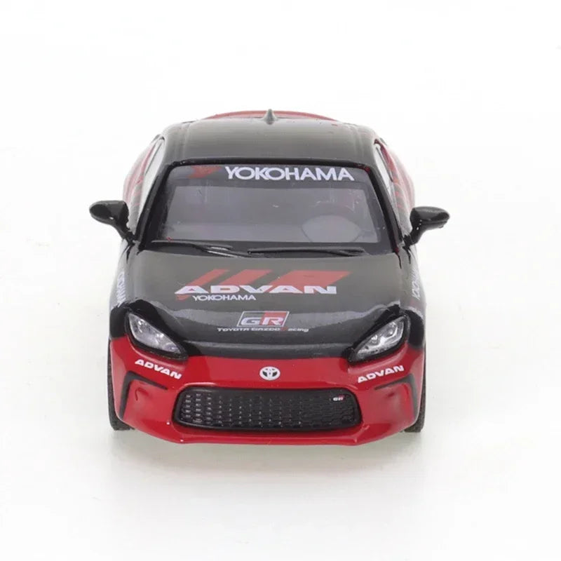 XCARTOYS POPRACE 1/64 Toyota GR86-ADVAN Cars Alloy Toys Motor Vehicle