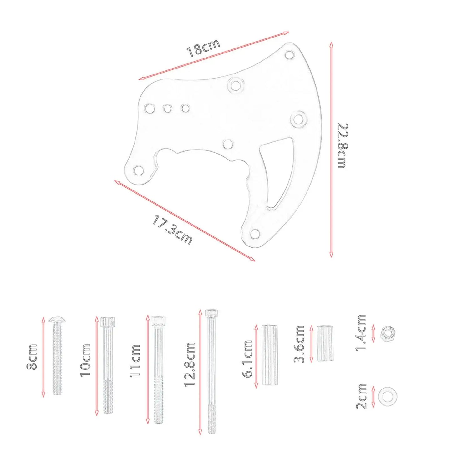 AC Bracket Replace Parts High Performance Easy Installation for Chevy