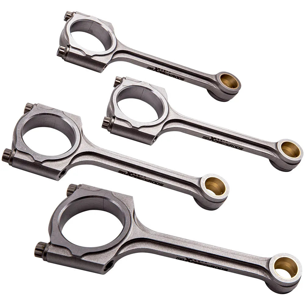 4x Steel Connecting Rods & Bolts for Honda GK5 L15B 142.5mm Conrod Con