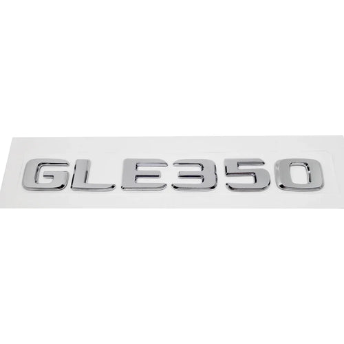 ABS Plastic GLE320 GLE350 GLE500 Trunk Rear Logo Badge Emblem Sticker