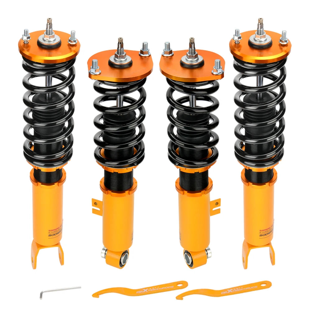 24 Way Damper Coilovers Suspension Shock Strut kit For Nissan Fairldy