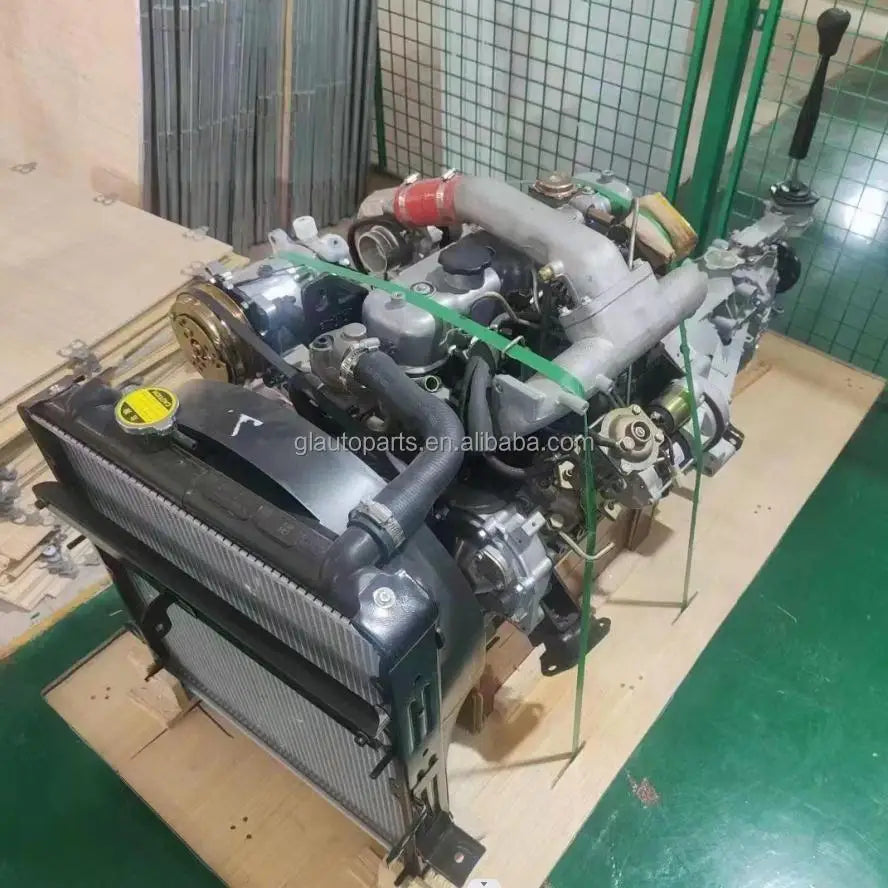 4JB1T Diesel Engine assembly with gearbox for camion JMC N900 pickup