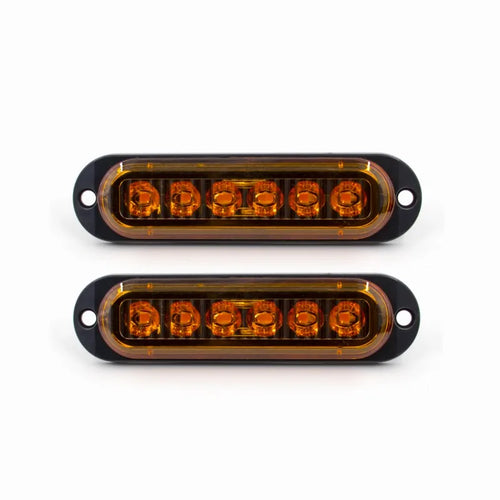 2pcs 4/6 LED 12V-24V Work Bar Light Driving Fog Light Off-Road SUV