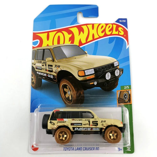 2023-204 Hot Wheels Cars TOYOTA LAND CRUISER 80 1/64 Metal Die-cast