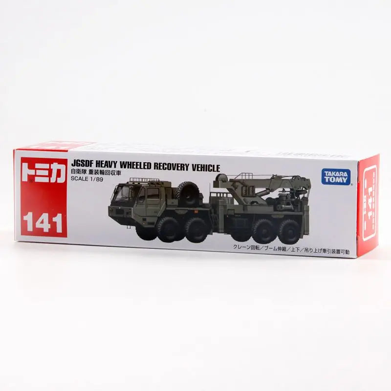 TAKARA TOMY Tomica 1/89 NO.141 JGSDF HEAVY WHEELED RECOVERY VEHICLE