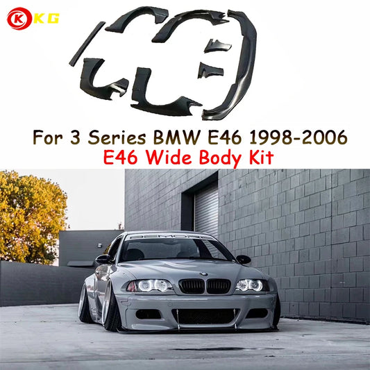 Suitable For Bmw E46 M3 4-door 2-door Modified Rocket Rabbit Wide Body