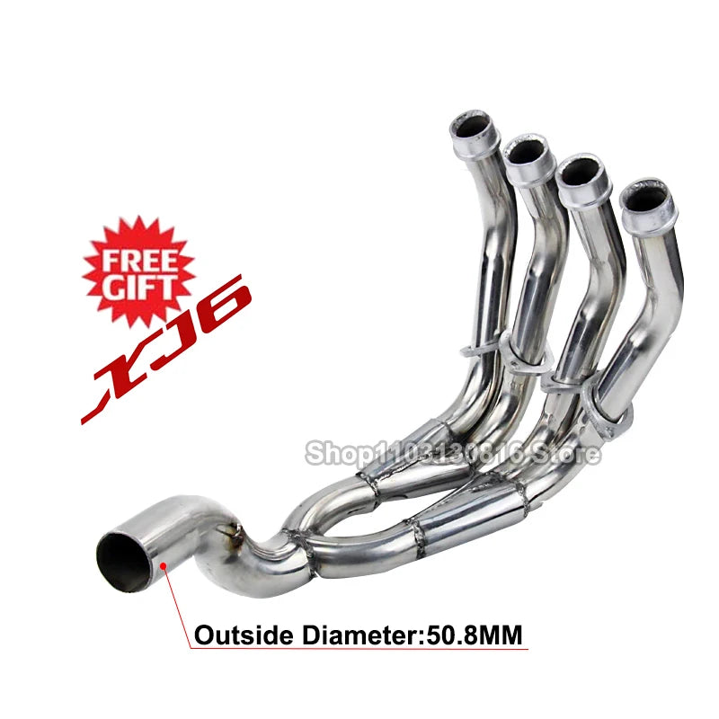 Slip On For Yamaha XJ6 XJ6N System Motorcycle Exhaust Modified