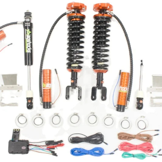 4x4 compression and/or adjustable gas coil over suspension lift kit