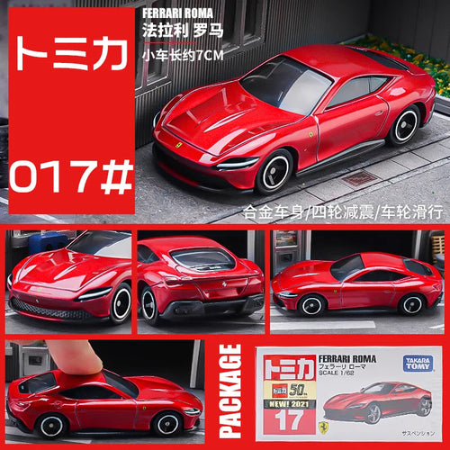 Takara Tomy Tomica Ferrari 1/62 Mini Diecast Alloy Model Car Toys