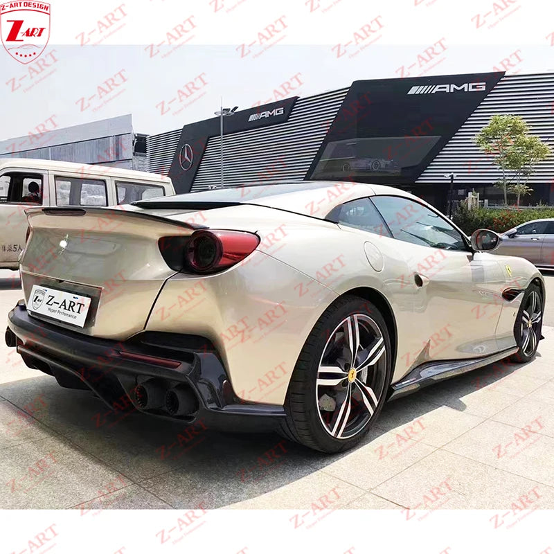 Z-ART Carbon Fiber Body Kit for Ferrari Portofino Carbon Fiber Aerokit