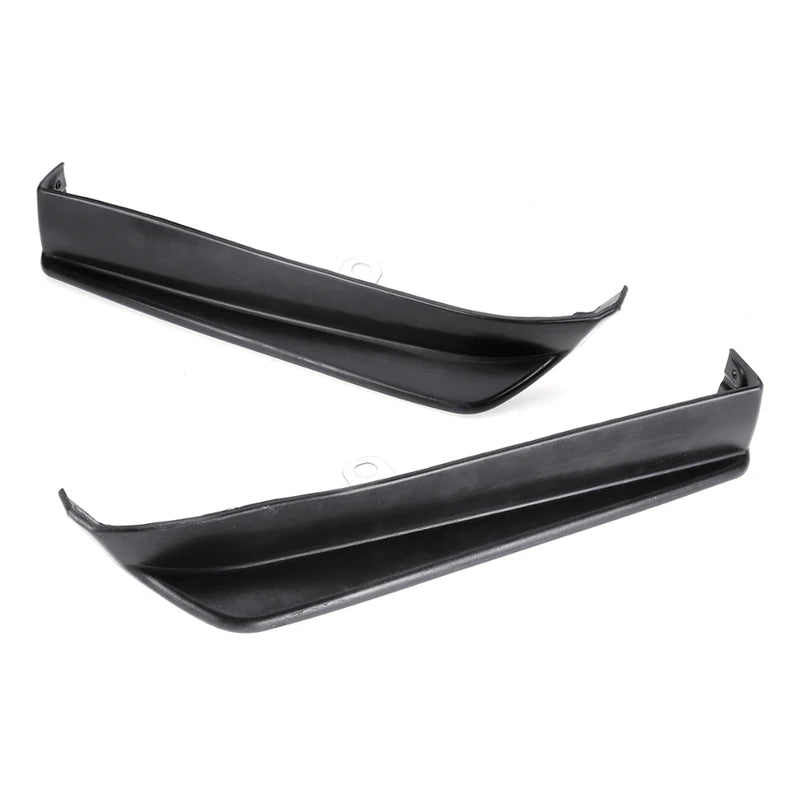 2X Car Rear Bumper Lip Aprons Spats Splitters Diffuser Canard