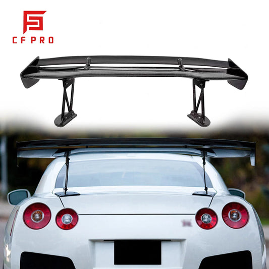 Voltex Style Carbon Fiber Rear Trunk Wing For Nissan R35 GTR Rear