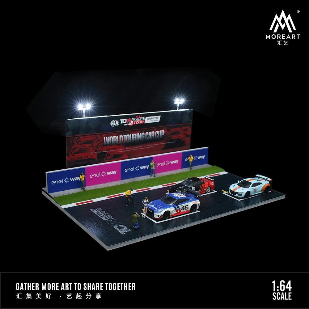 TimeMicro/MoreArt 1:64 WTCR RV World-Cup light version car model