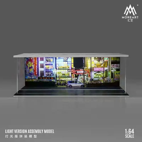 TimeMicro&MoreArt 1:64 Parking lot model scene 1:64 simulation alloy