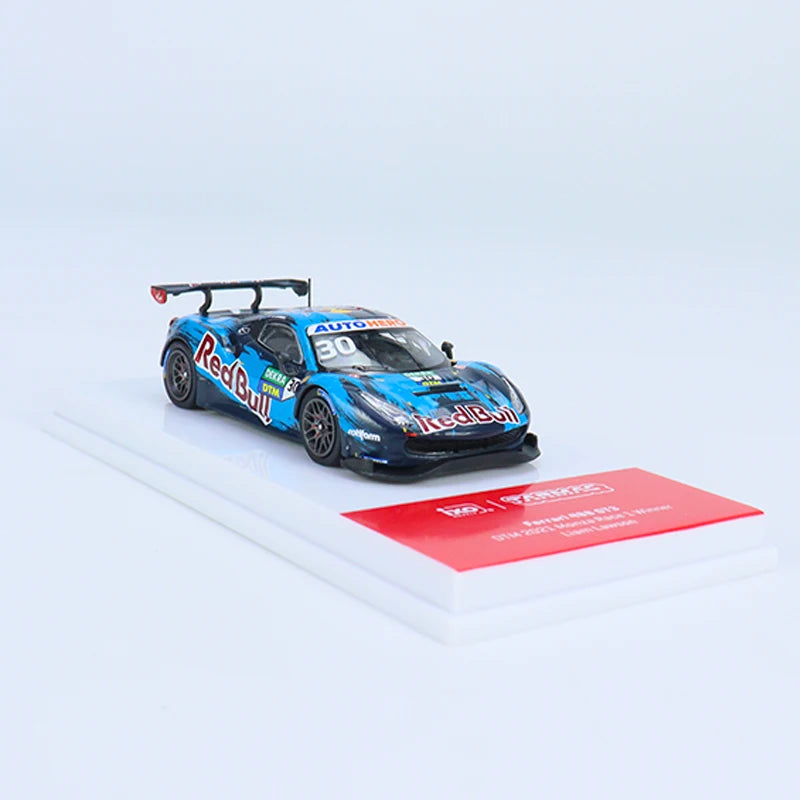 Tarmac Works 1:64 Model Car 488 GT3 DTM 2021 Monza Race 1 Winner Liam