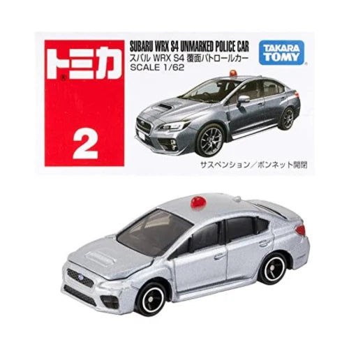 TAKARA TOMY TOMICA Box No. 2 Subaru WRX S4 car alloy simulation