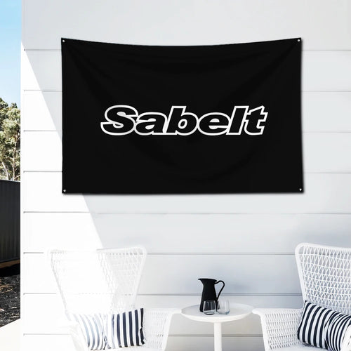 Sabelts Racing Flag Polyester Digital Printing Banner 4 Sizes for