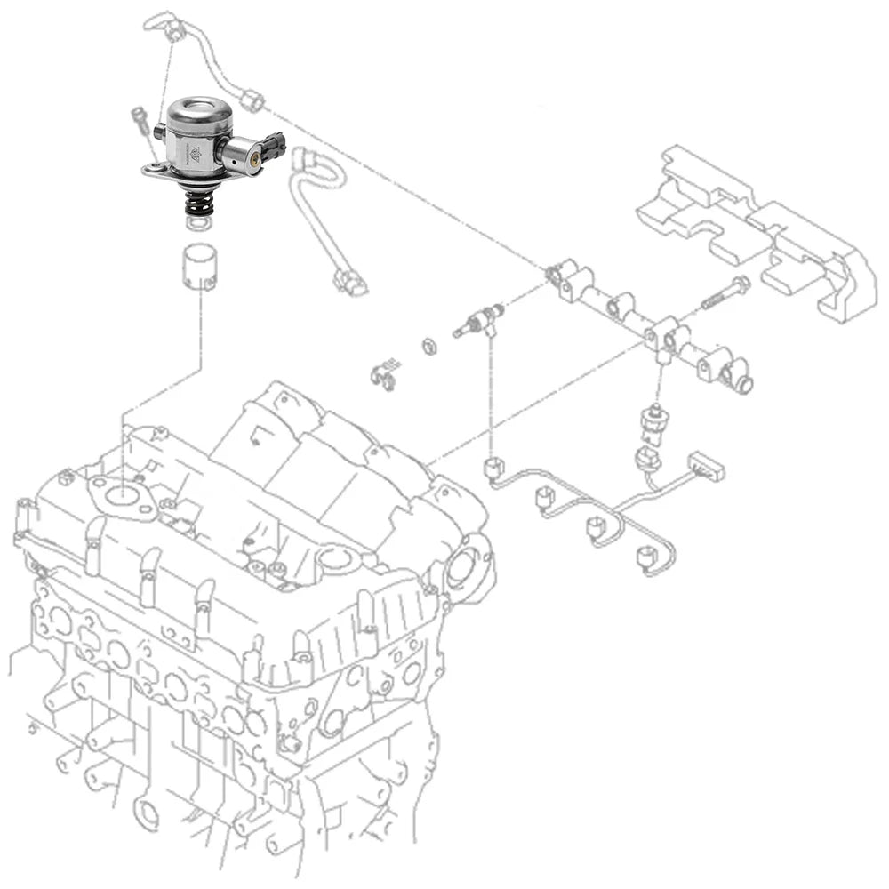 LIZHI- High Pressure Fuel Pump For 09-14 Hyundai Sonata & 09-15 Kia