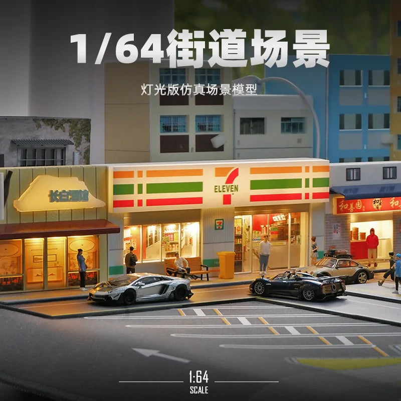 1/64 Scale Simulate Miniature Convenience Store Supermarket