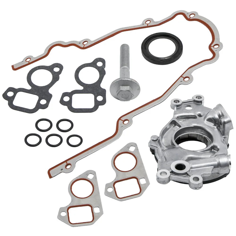 Oil Pump + Cover Gaskets + Balancer Bolt For GMC LS 5.3L 6.0L For