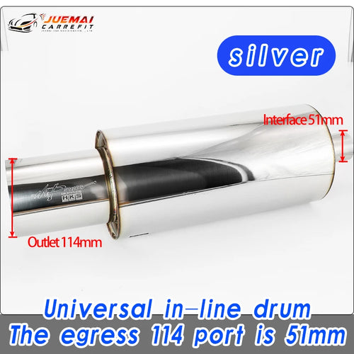 114mm Car Exhaust Pipe HKS Muffler Tail Pipe Universal High Quality