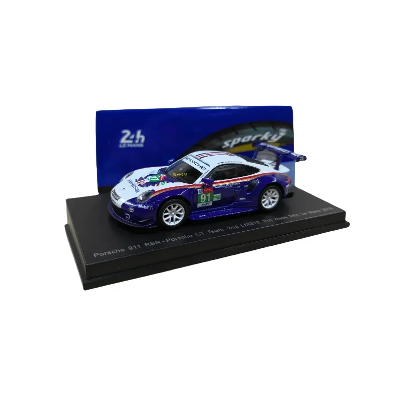 SPARK 1:64 Le Mans GT Porsche Porsche911RSR Diecast alloy car model