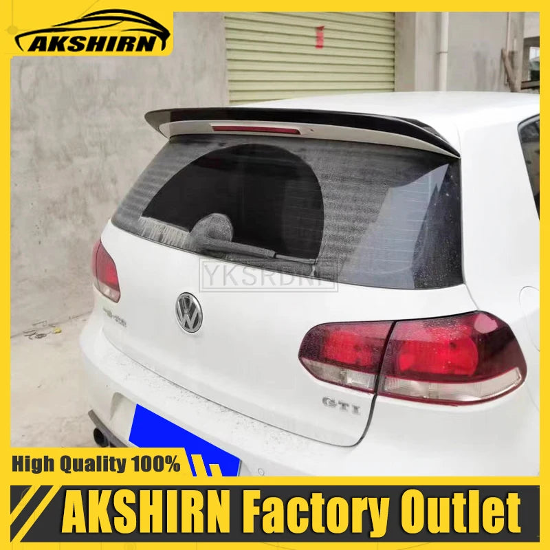 ABS Car Rear Roof Spoiler Window Trunk Wings for Volkswagen VW Golf 6