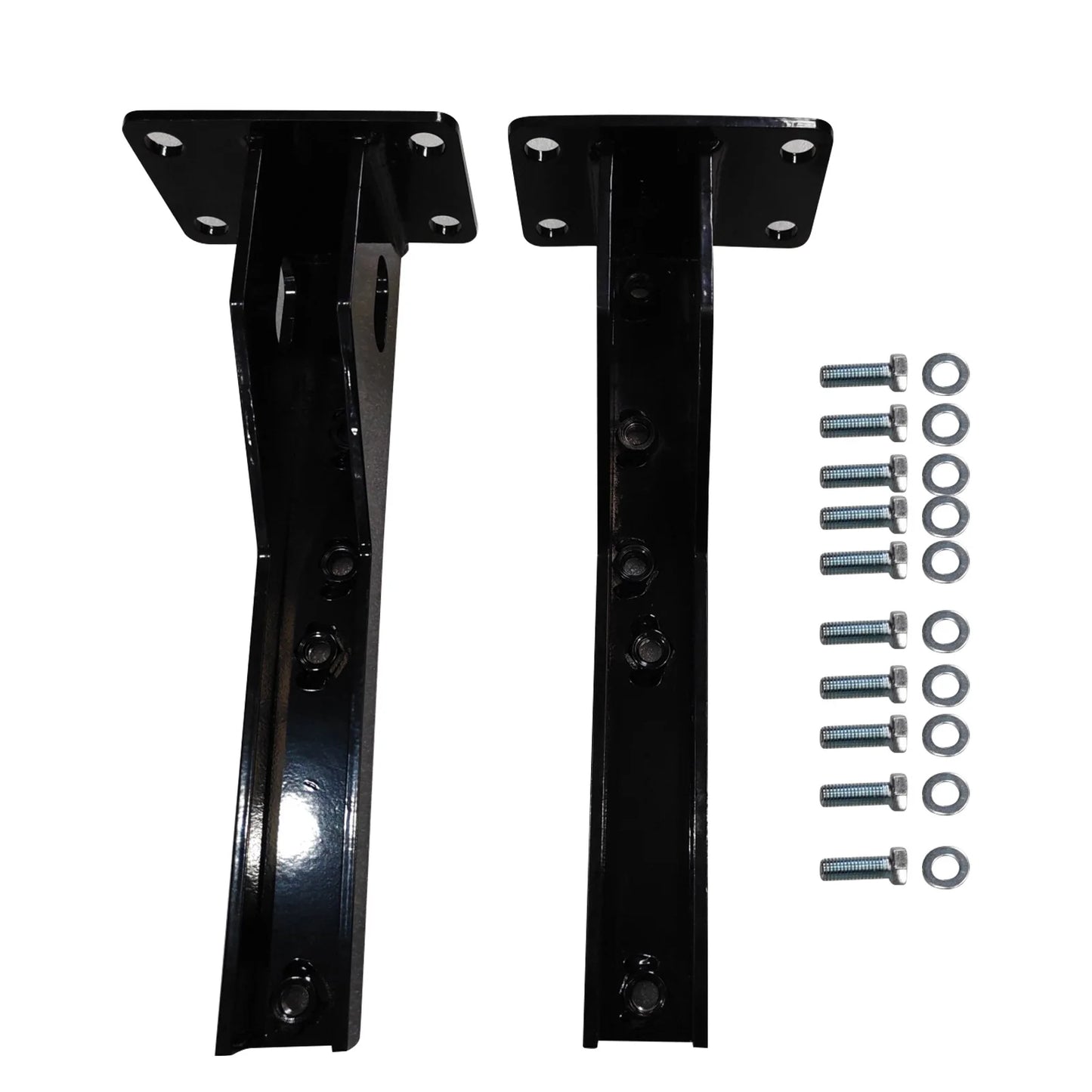 2 PCS Welded Upgrated Rear Bumper Brackets for Jeep Cherokee XJ