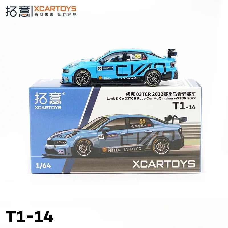 XCARTOYS Alloy model 1:64 Lynk K 03TCR 2022 Ma Qinghua version of the