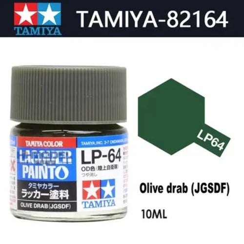 Tamiya Model Brush Spray Painting Lacquer Paint 10ml LP46~LP69 for