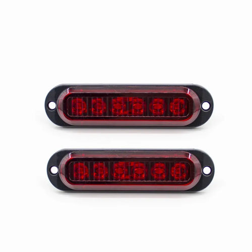 2pcs 4/6 LED 12V-24V Work Bar Light Driving Fog Light Off-Road SUV