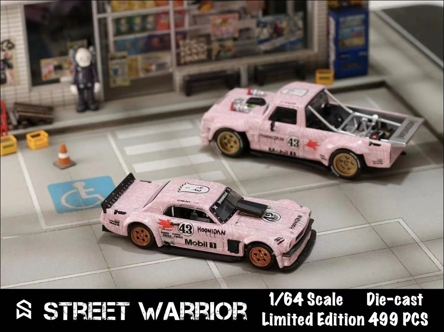 **Pre-order **SW 1:64 1965 Mustang Hoonicorn RTR /Truck Los Angeles