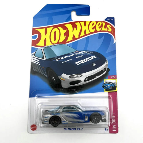 2022-177 Hot Wheels Cars 95 MAZDA RX-7 1/64 Metal Die-cast Model