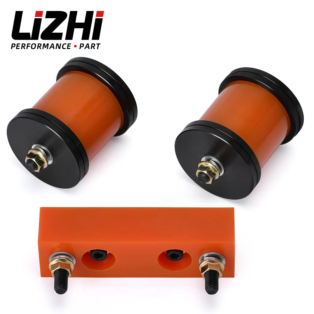 LIZHI RACING - Adjustable Engine Mount Set 240sx S13 S14 SR20DET KA +