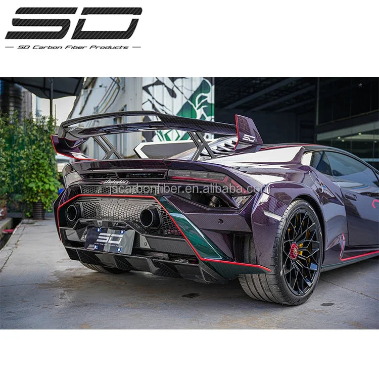 SD Dry Carbon Material For Lamborghini Huracan 580 610 EVO UPgrade STO